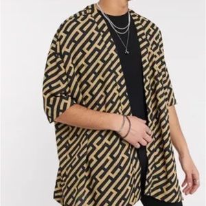 ASOS | Kimono Monogram Print